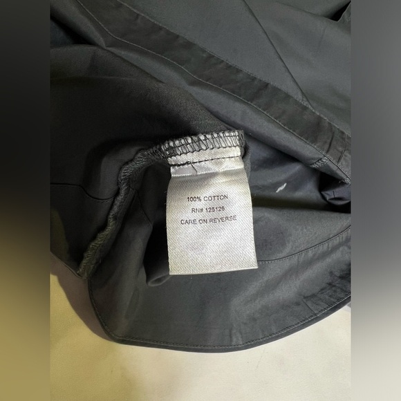 CLARIDGE & KING Gray mandarin‎ collar tunic top size L - Picture 10 of 13